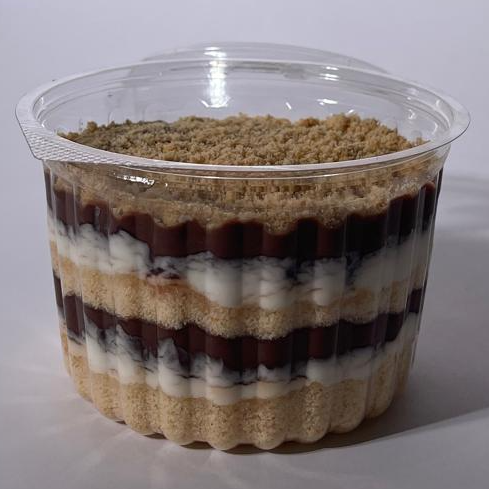 mini ovomaltine trifle