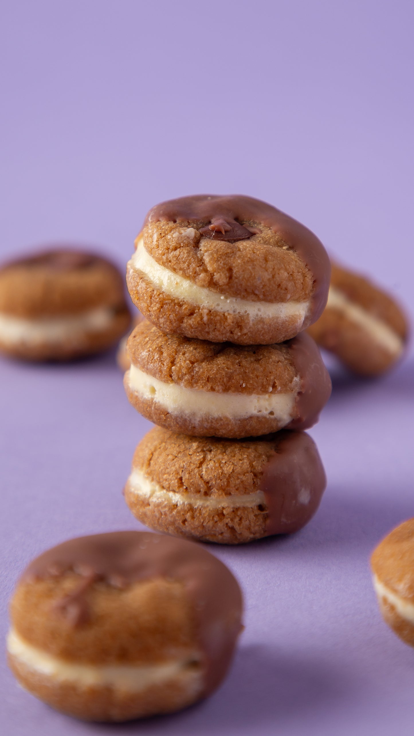 mini ice-cream cookies